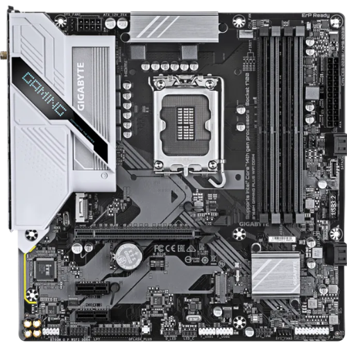 MOTHERBOARD GIGABYTE B760M GAMING PLUS WIFI DDR4, CHIPSET INTEL B760, LGA1700, MATX - Imagen 2