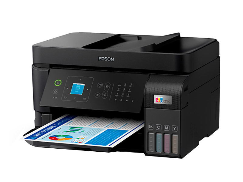 IMPRESORA MULTIFUNCIONAL EPSON L5590 WIFI ETHERNET FAX- ADF - Imagen 2