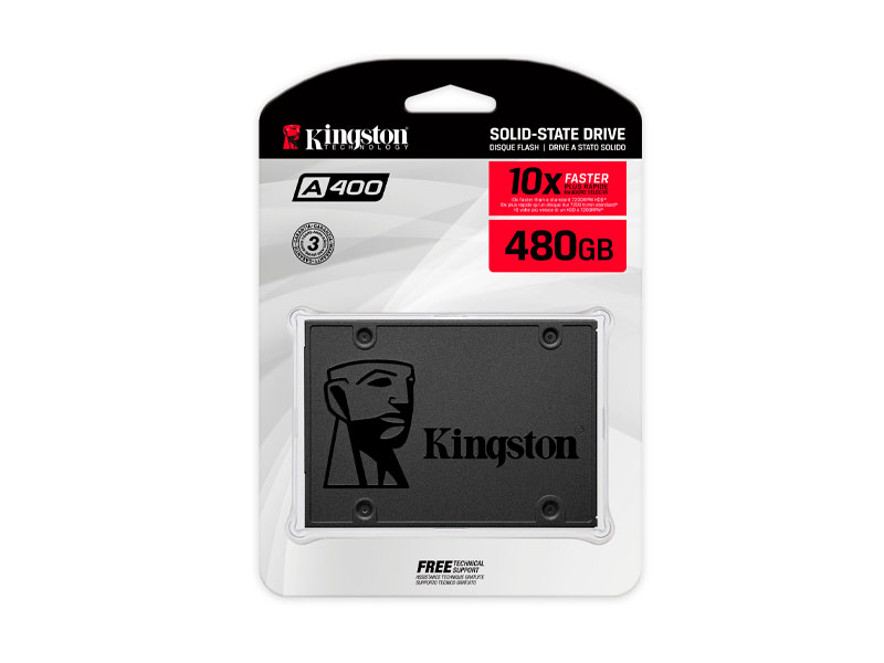 DISCO ESTADO SOLIDO SSD KINSTONG 2.5" 480GB A400 SATA-3