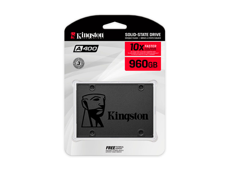 DISCO ESTADO SOLIDO SSD KINSTONG 2.5" 960GB A400 SATA-3