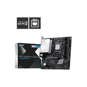 MOTHERBOARD MSI PRO H610M-A DDR4, CHIPSET INTEL H610, LGA1700, MATX