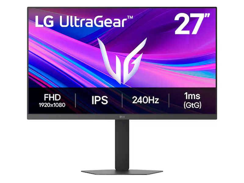 MONITOR LG ULTRAGEAR 27G440A-B, 27" IPS, FHD, 240HZ, 1MS, COMPATIBLE G-SYNC, FREESYNC