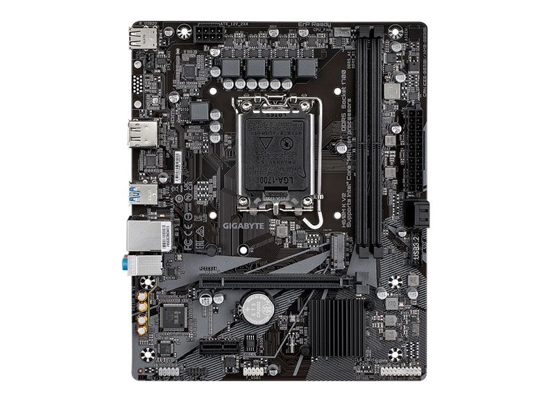 MOTHERBOARD GIGABYTE H610M K V2, DDR5 CHIPSET INTEL H610, LGA1700, MICRO ATX - Imagen 2