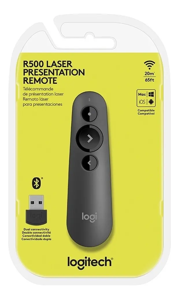 presentador logitech r500 presentador logitech r500